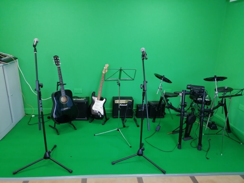 New Sound-Proof Recording Studio with Green Screen! - Blackpool Music School